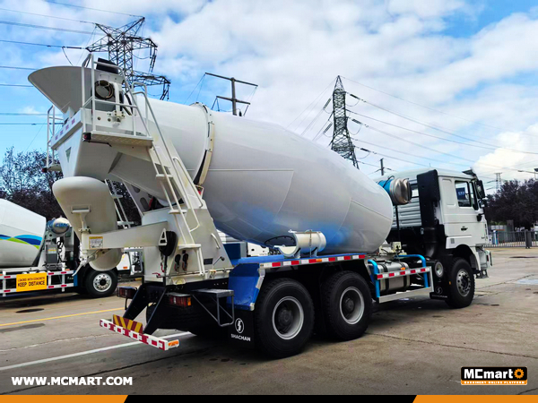 Papua New Guinea - 2 Units SHACMAN SX5255GJEDR3M4R Concrete Mixer Trucks