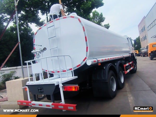 Papua New Guinea - 4 Units SHACMAN SX3255DT385R Dump Trucks & 1 HOWO ZZ1257N4647B1R Sprinkler & 1 ZZ1107G4515C1R Oil Tanker