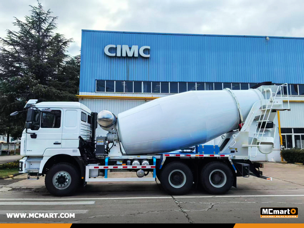 Papua New Guinea - 2 Units SHACMAN SX5255GJEDR3M4R Concrete Mixer Trucks
